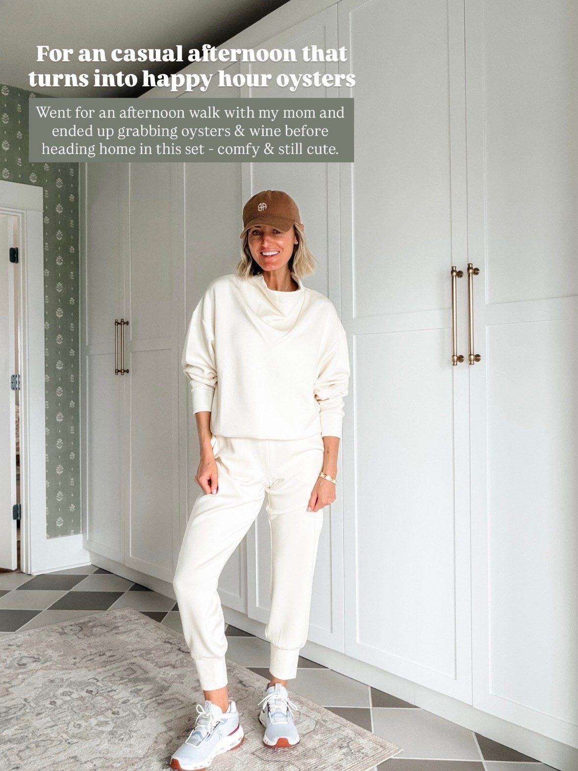 This matching set makes the perfect travel outfit or casual look for a day on the go! Wearing S.

Loverly Grey, Varley, matching set, travel outfit ideas 

#LTKSeasonal #LTKootd #LTKTravel