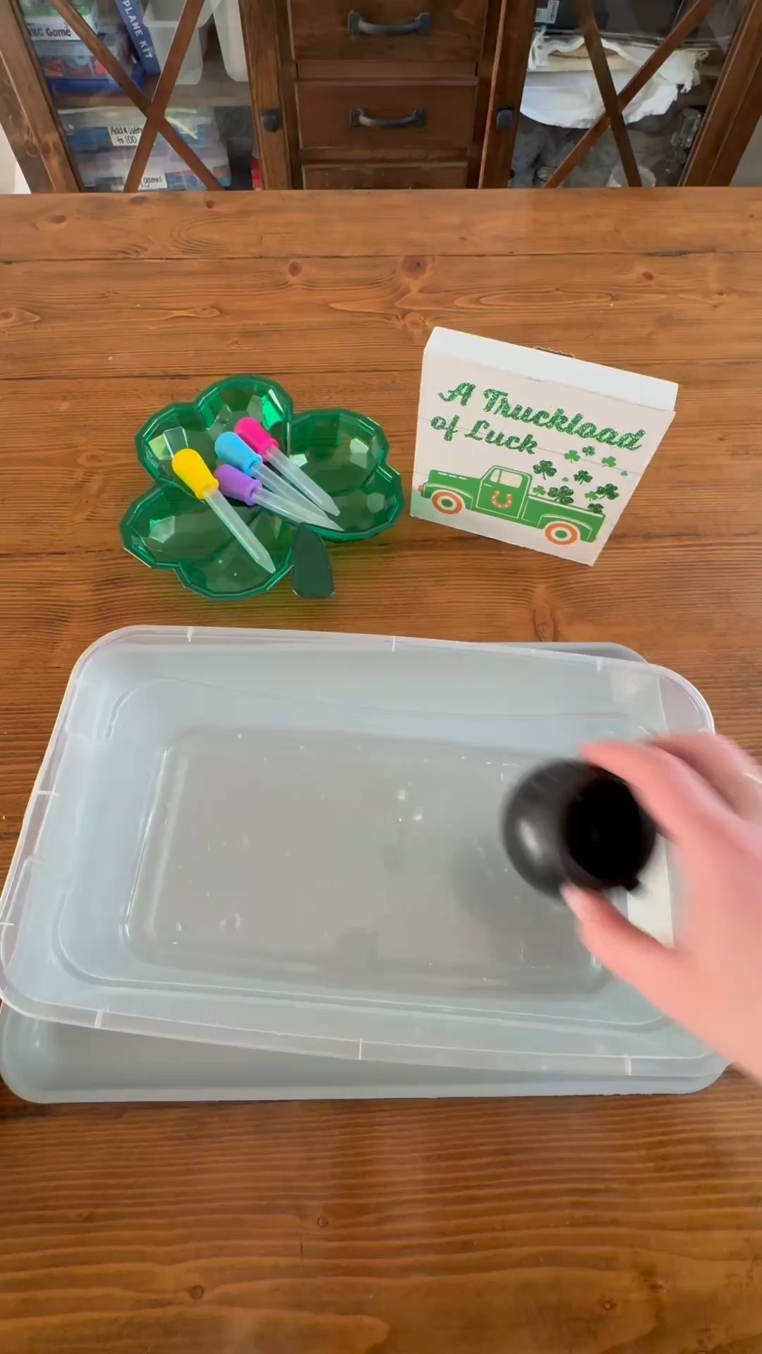 Mystery color potion sensory bin! Easy spring activity  

#LTKFamily #LTKKids #LTKSeasonal