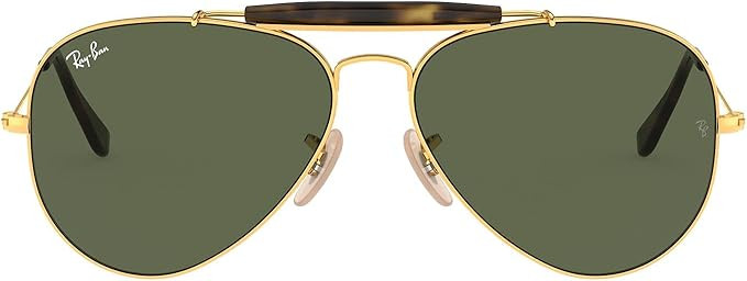 Ray-Ban Rb3029 Outdoorsman Ii Aviator Sunglasses | Amazon (US)