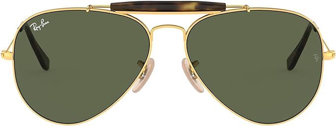 Ray-Ban Rb3029 Outdoorsman Ii Aviator Sunglasses | Amazon (US)