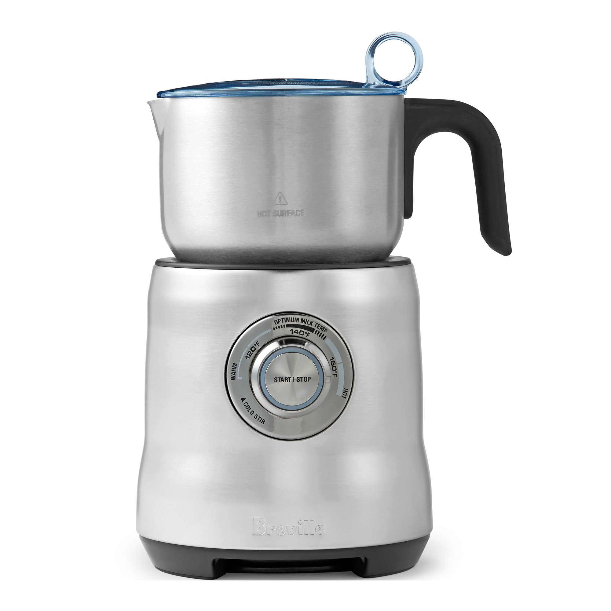 Breville Milk Café Frothe for Lattes, Cappuccinos and Hot Chocolate, One Size, Brushed Stainless... | Amazon (US)