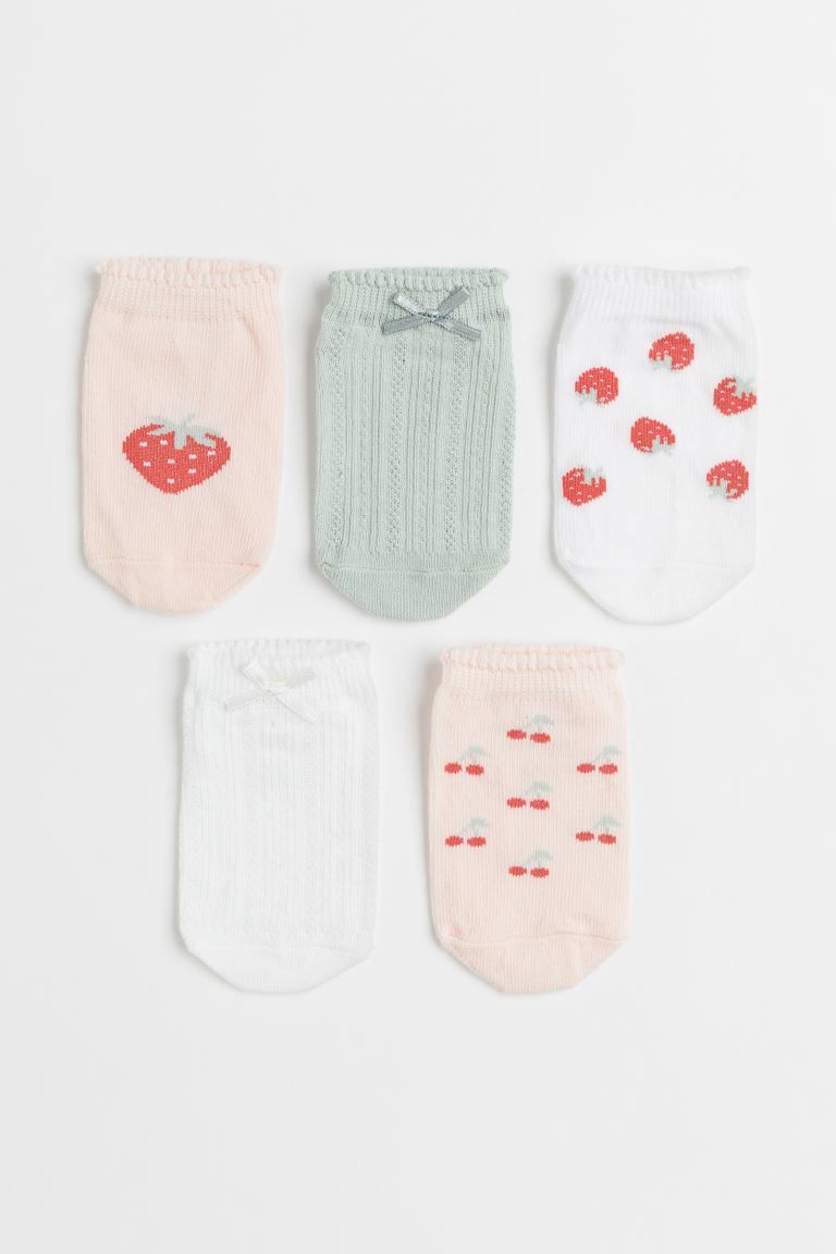 5-pack Ankle Socks | H&M (US + CA)