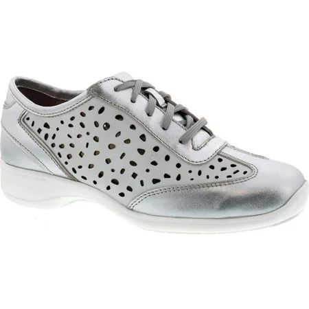 Women s Ros Hommerson Sealed Oxford White/Silver Leather 8 N | Walmart (US)