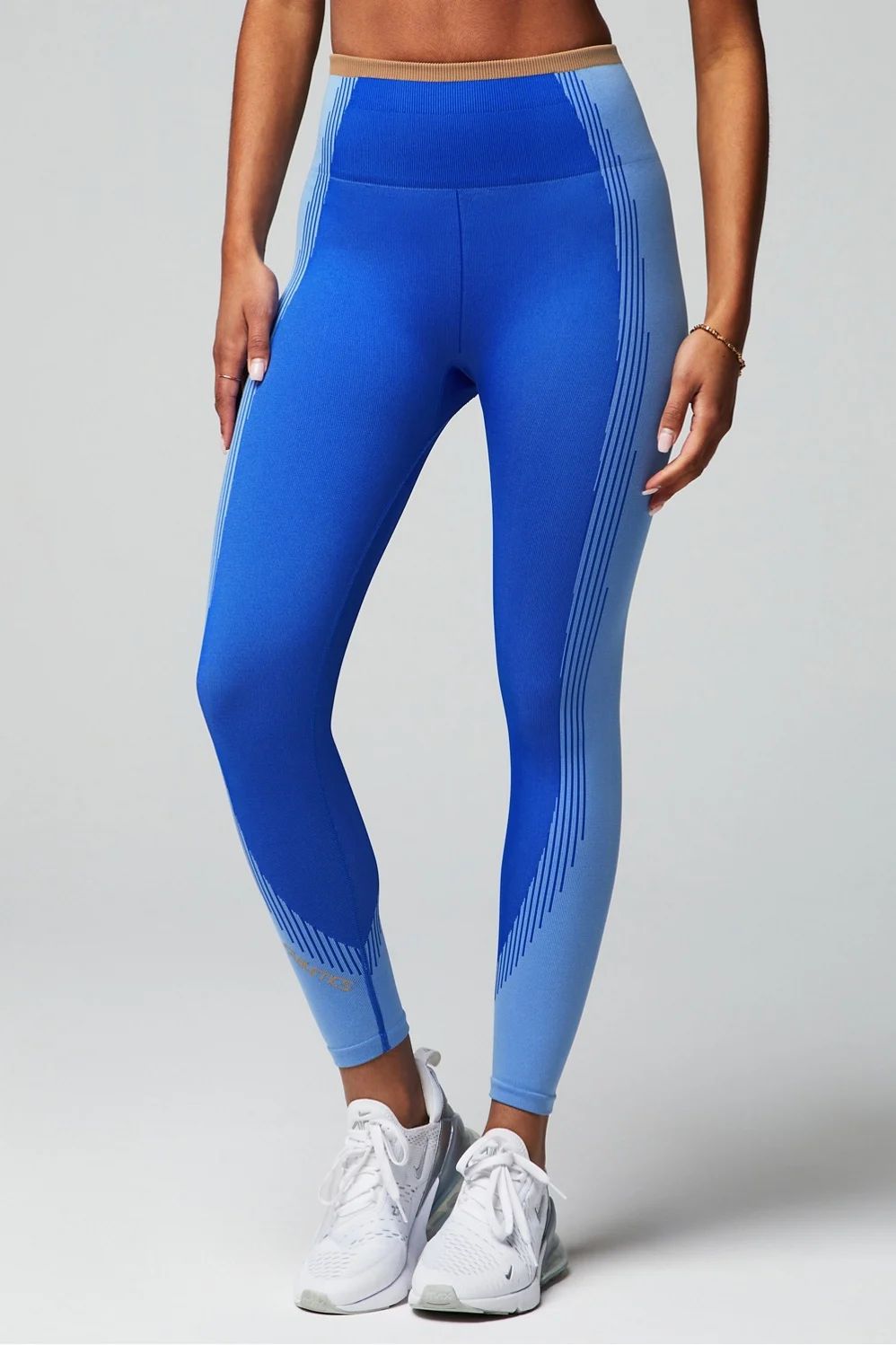 Seamless Fusion High-Waisted 7/8 Legging | Fabletics - North America