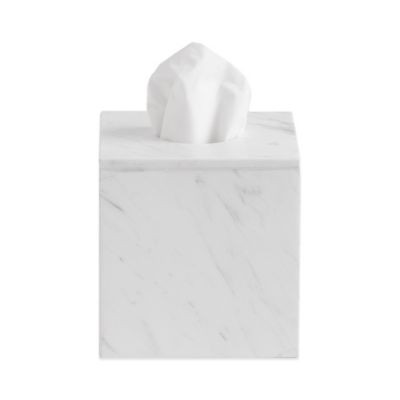 Camarillo Marble Tissue Box Cover | Bed Bath & Beyond | Bed Bath & Beyond