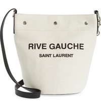 Click for more info about Noe Rive Gauche Canvas Bucket Bag