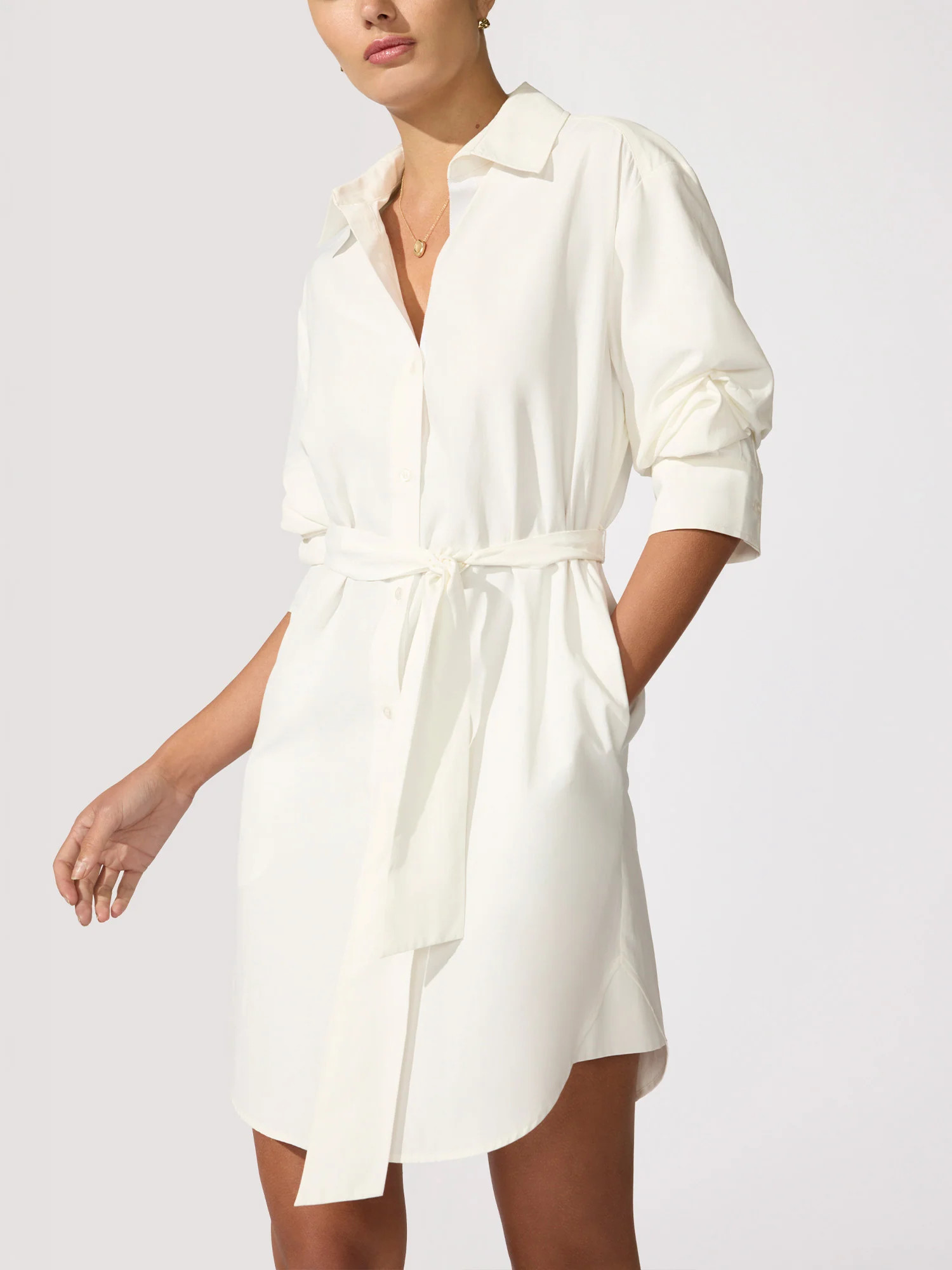 Women's Pia Dress in Ivory | Brochu Walker | Brochu Walker