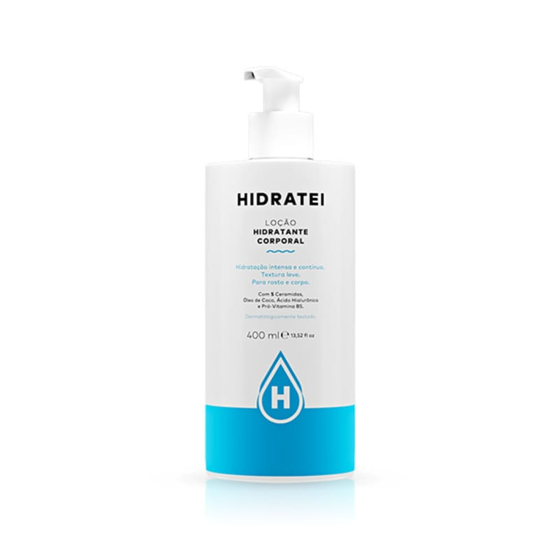 Hidratei
             - Loção Hidratante Corporal 400ml | Beleza Na Web (BR)