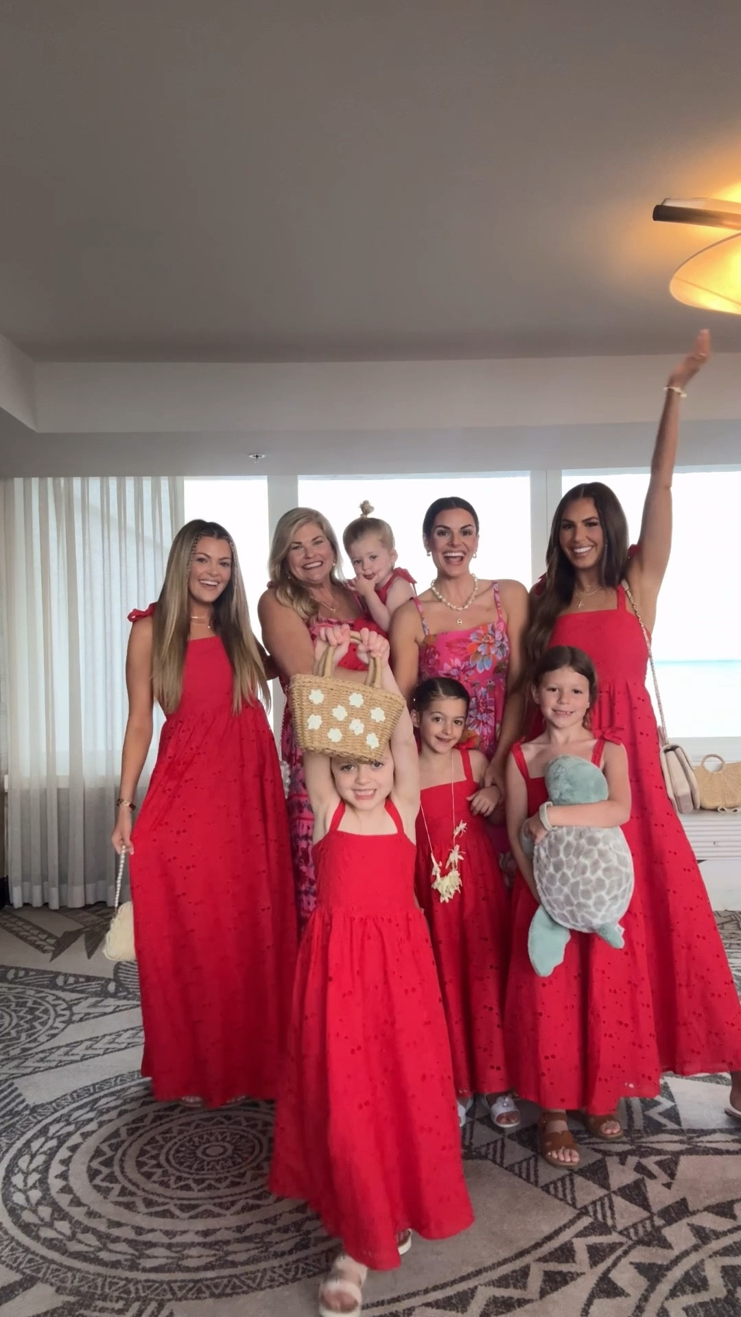 ladies in red ♥️ use code JESSICAC10 for 10% off!! (wearing size small) 

electric picks code - JESS20

vacation outfits, beach riot, red dress, mommy and mini, maxi dress, hawaii 

#LTKkids #LTKtravel #LTKfamily