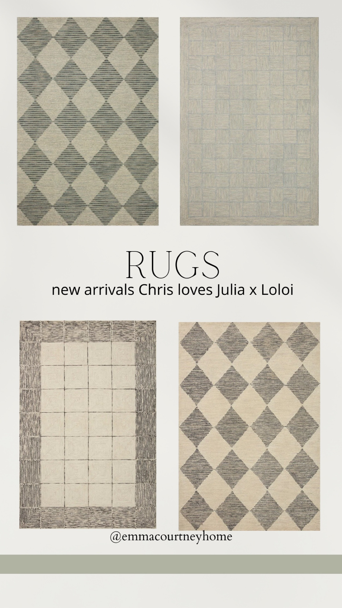 Chris lives Julie x Loloi rugs. Transitional rugs  

#LTKSeasonal #LTKhome #LTKstyletip