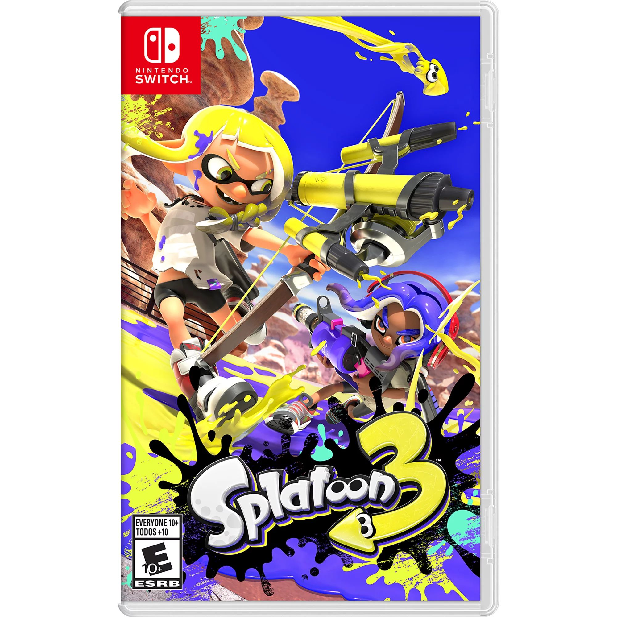 Splatoon 3 - Nintendo Switch [Physical] - Walmart.com | Walmart (US)