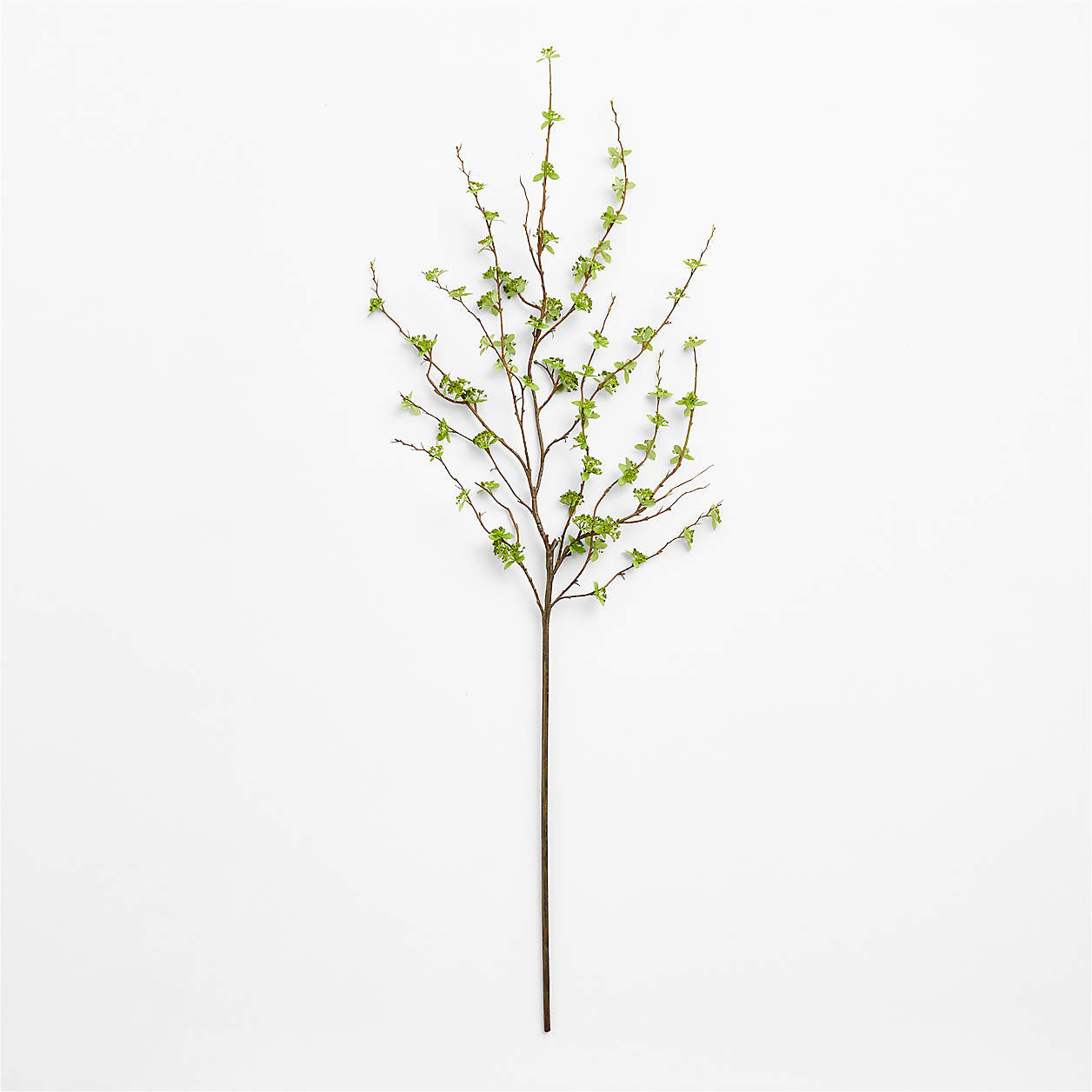 Faux Green Leaf Spray 51" | Crate & Barrel | Crate & Barrel