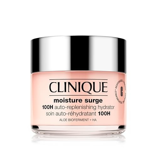 Clinique Moisture Surge 100H Auto-Replenishing Hydrator Oil Free Face Moisturizer With Hyaluronic Acid For All Skin Types | Hydrating + Moisturizing, 4.2 Fl Oz | Amazon (US)