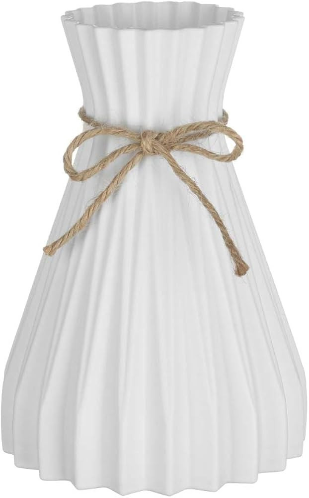 Modern Plastic Vases European Flower Vase Wedding Home Decorations Rattan-Like Unbreakable Simpli... | Amazon (US)