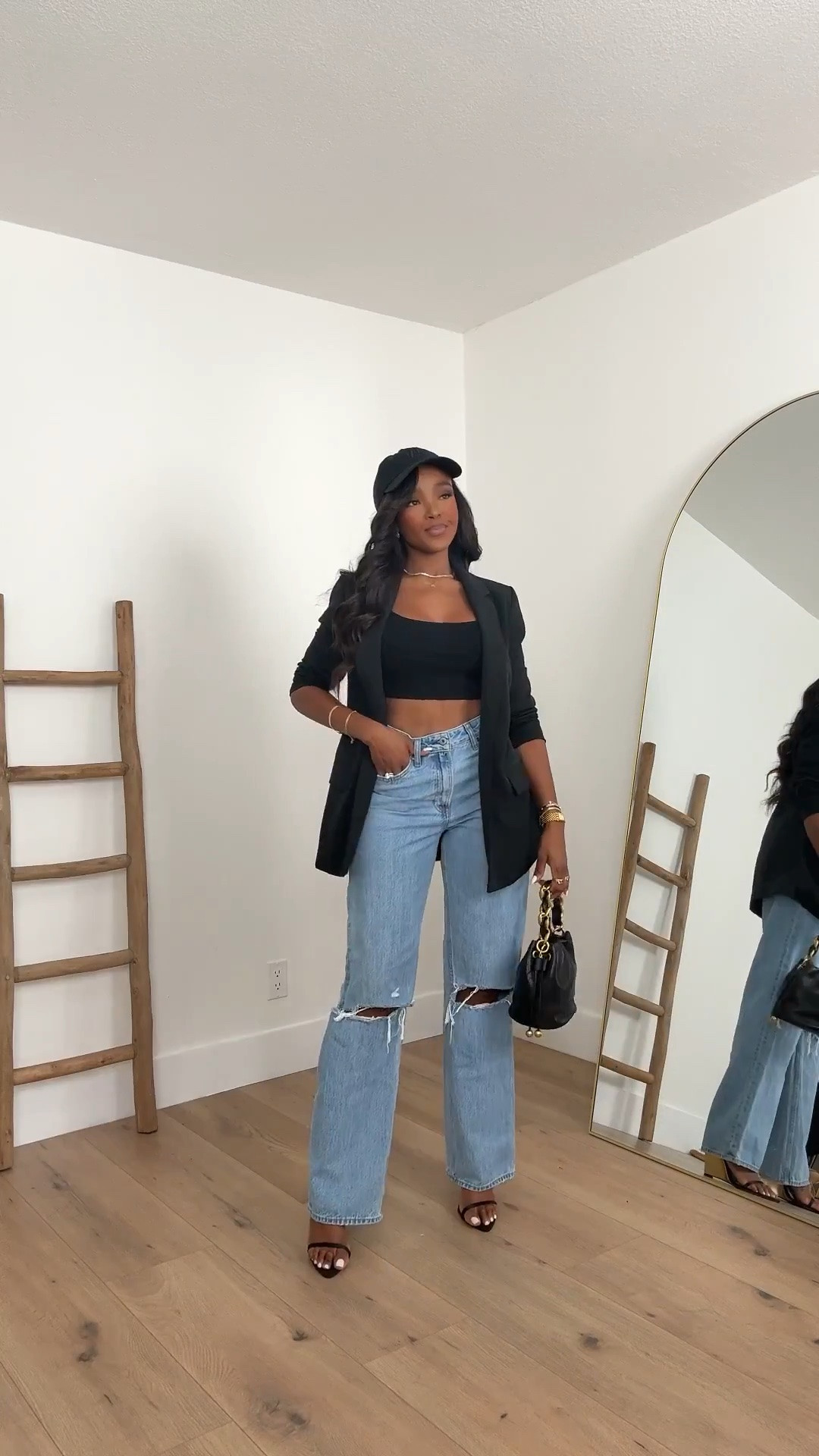 Scroll to shop! ✨ Everything from this look is linked below. 👇🏽    

Wearing: Size Small | 5’4” | 140 lbs | Denim 2 Long

📲   Download the FREE LTK app & follow me (@kirasfashionfinds) to shop all my daily finds.  #LTKootd #LTKPetite #LTKU