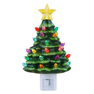 Green Nostalgic Tree Nightlight By Mr. Christmas | 3.75" x 3.75" x 6.5" | Michaels® | Michaels Stores