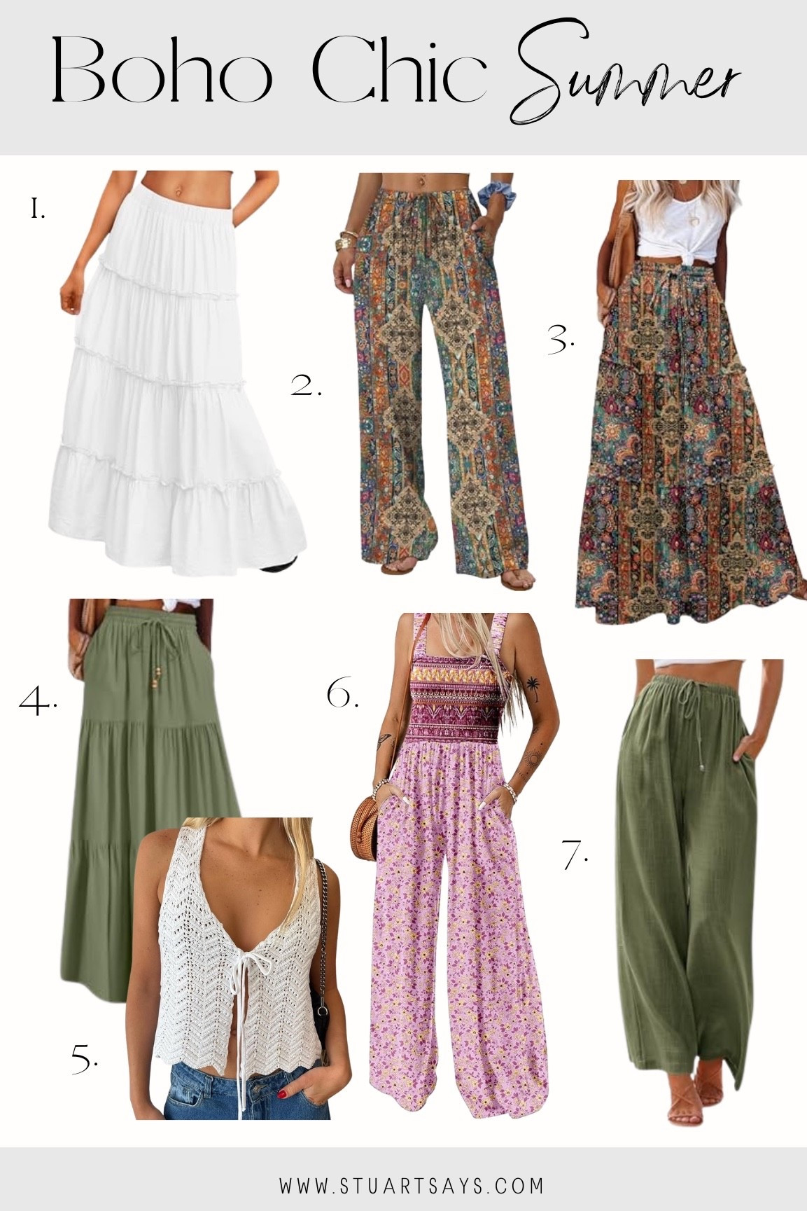 Boho chic outfit inspo!

#LTKootd #LTKgrwm
