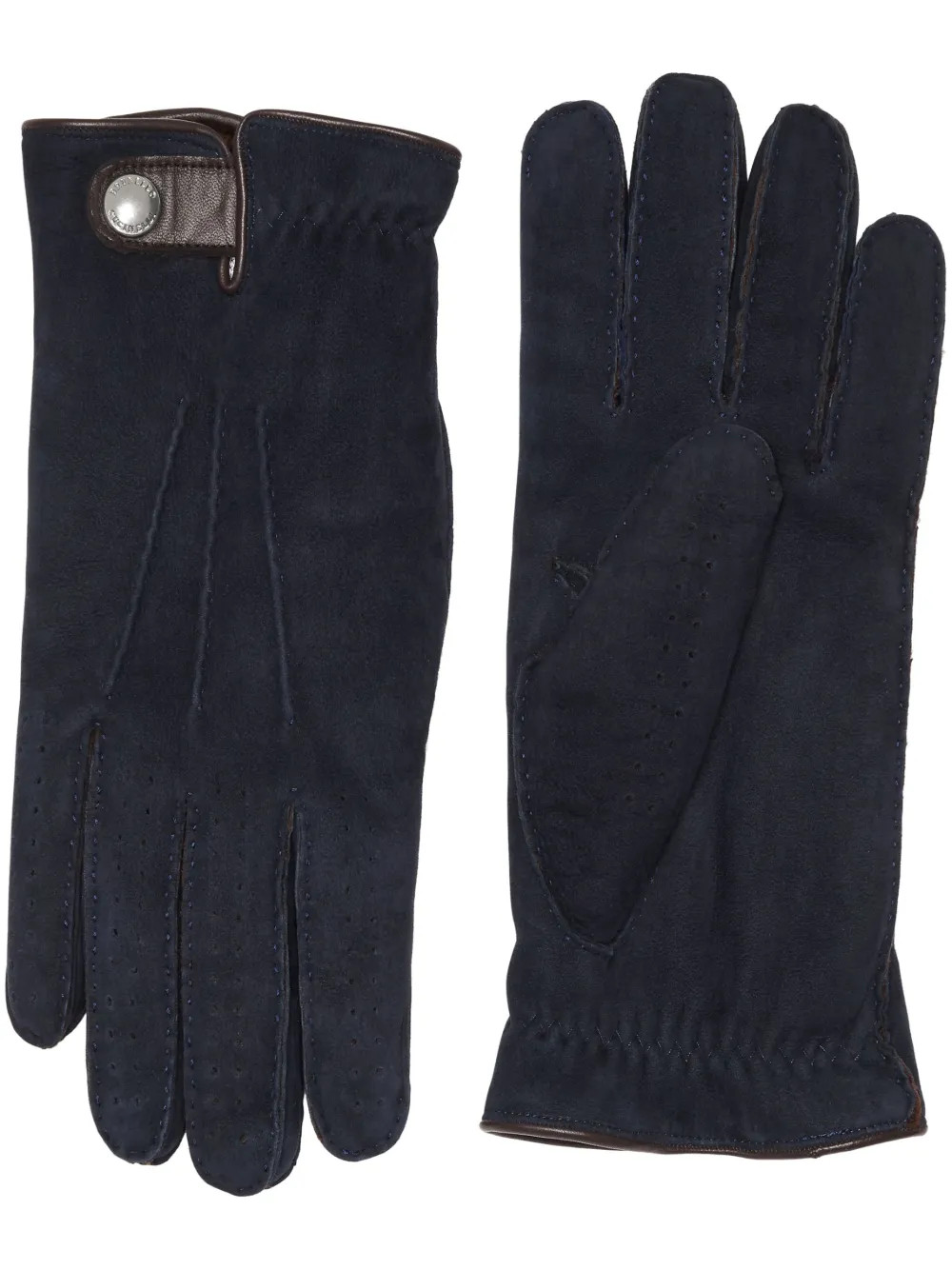 Brunello Cucinelli Shearling Gloves | Blue | FARFETCH CA | Farfetch Global
