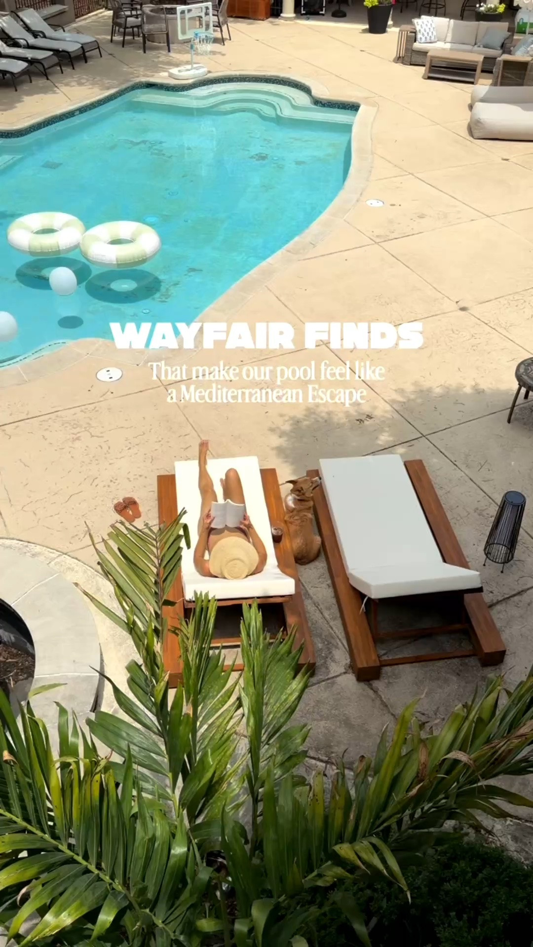#ad Creating a backyard that feels like a
Mediterranean escape has been one of my favorite projects this summer. 🌿☀️From the loungers to the finishing touches, these Wayfair finds completely transformed our pool into a space that feels like we're on vacation without ever leaving home.
I love how easy Wayfair makes it to find pieces that fit your style and bring your outdoor space together! @Wayfair #Wayfair #WayfairPartner #WishYouWereHere #Outdoor

#LTKmomlife #LTKHome #LTKSeasonal