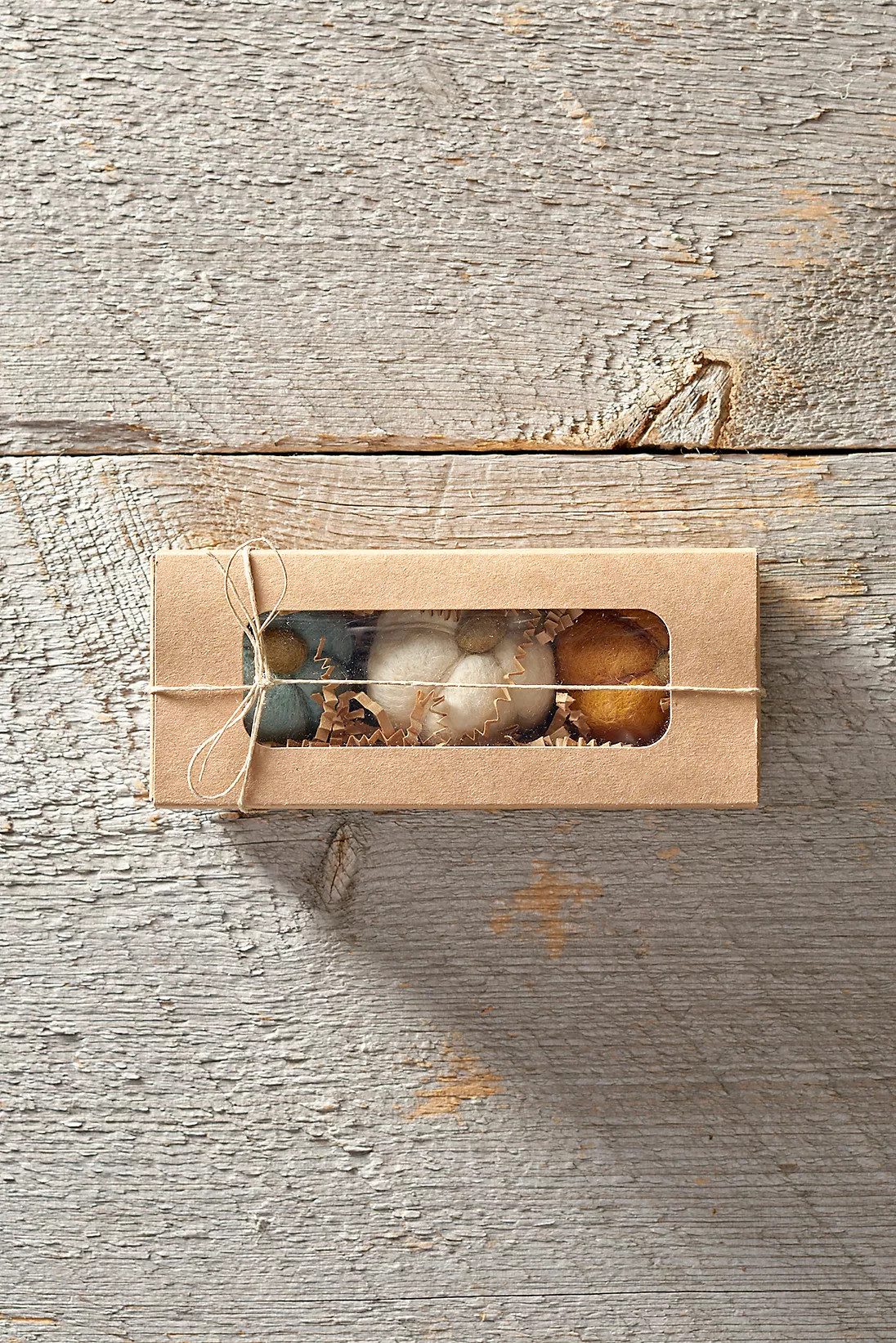 Pumpkin Harvest Felted Soaps, Set of 3 | Anthropologie (US)