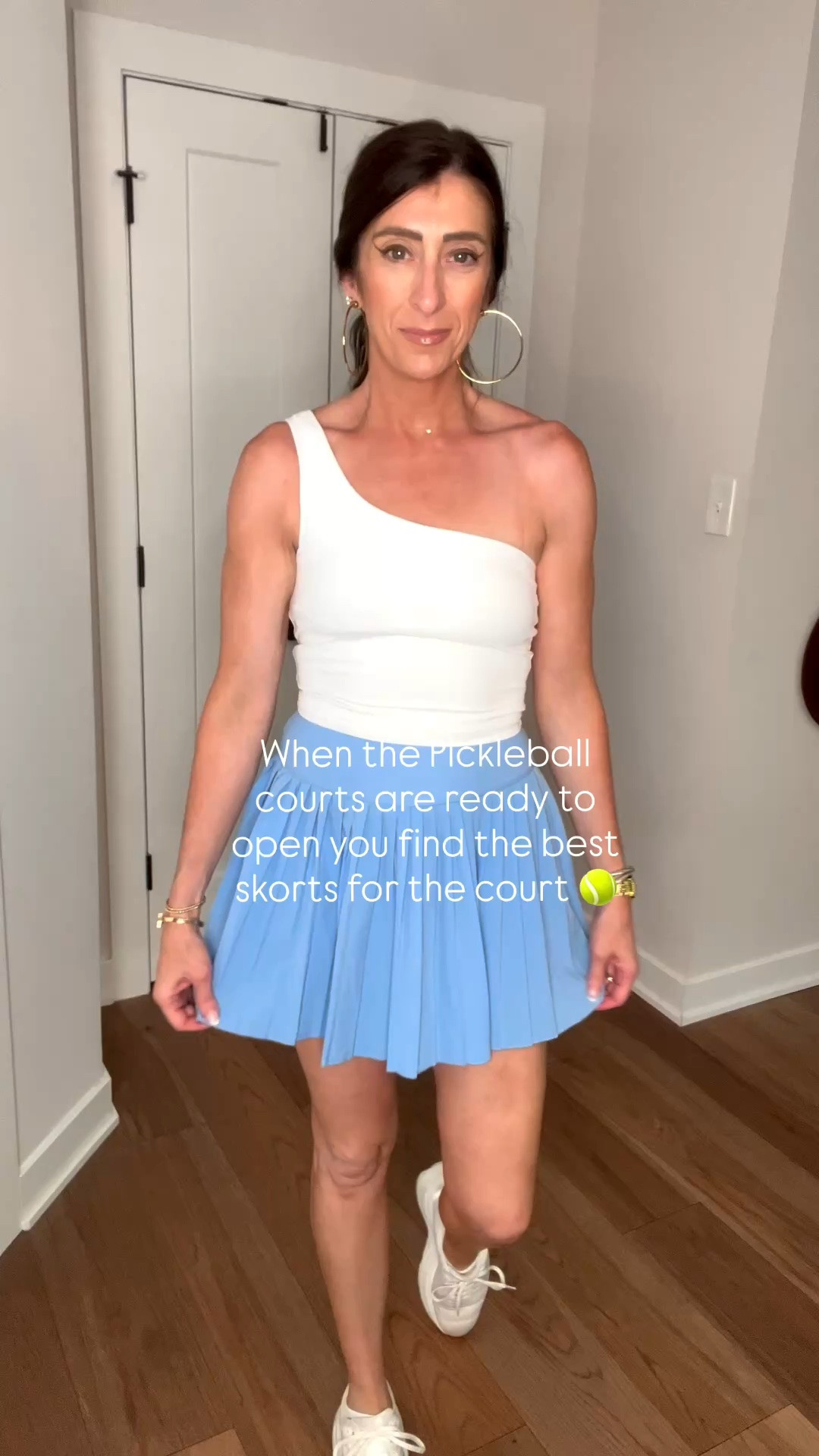 When the Pickle Ball Courts 🎾open, it’s officially skort season!  These are under $10 with coupon, so of course I had to snag more than one.
Use code 99QZ78ZV for 30% off （Final price: $ 9.99）

#LTKselfcare #LTKmomlife #LTKActive