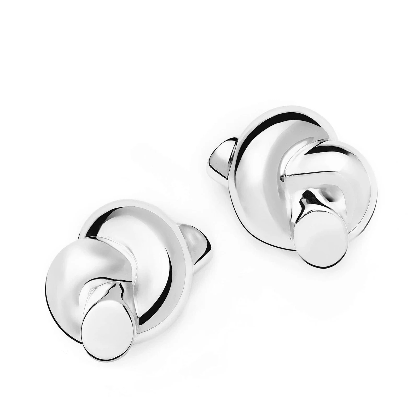 Missoma x Lucy Williams Knot Oversized Stud Earrings | END. Clothing