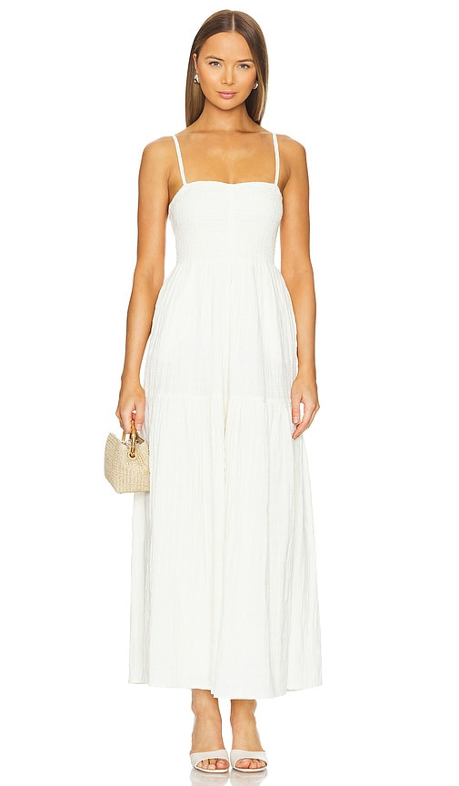 LSPACE Mallorca Dress in Cream. - size S | Revolve Clothing (Global)