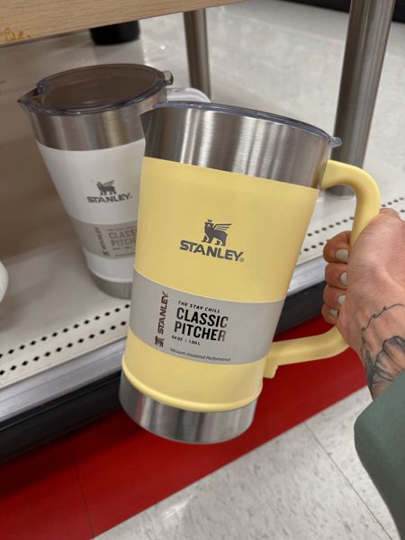 This is NEAT👀👏🏼✨ perfect for iced tea or serving something outdoors! 64 ounces / two colors! Target find 😍

Pitcher / Stanley / target / kitchen / summer / Holley Gabrielle 

#LTKfindsunder50 #LTKhome #LTKSeasonal