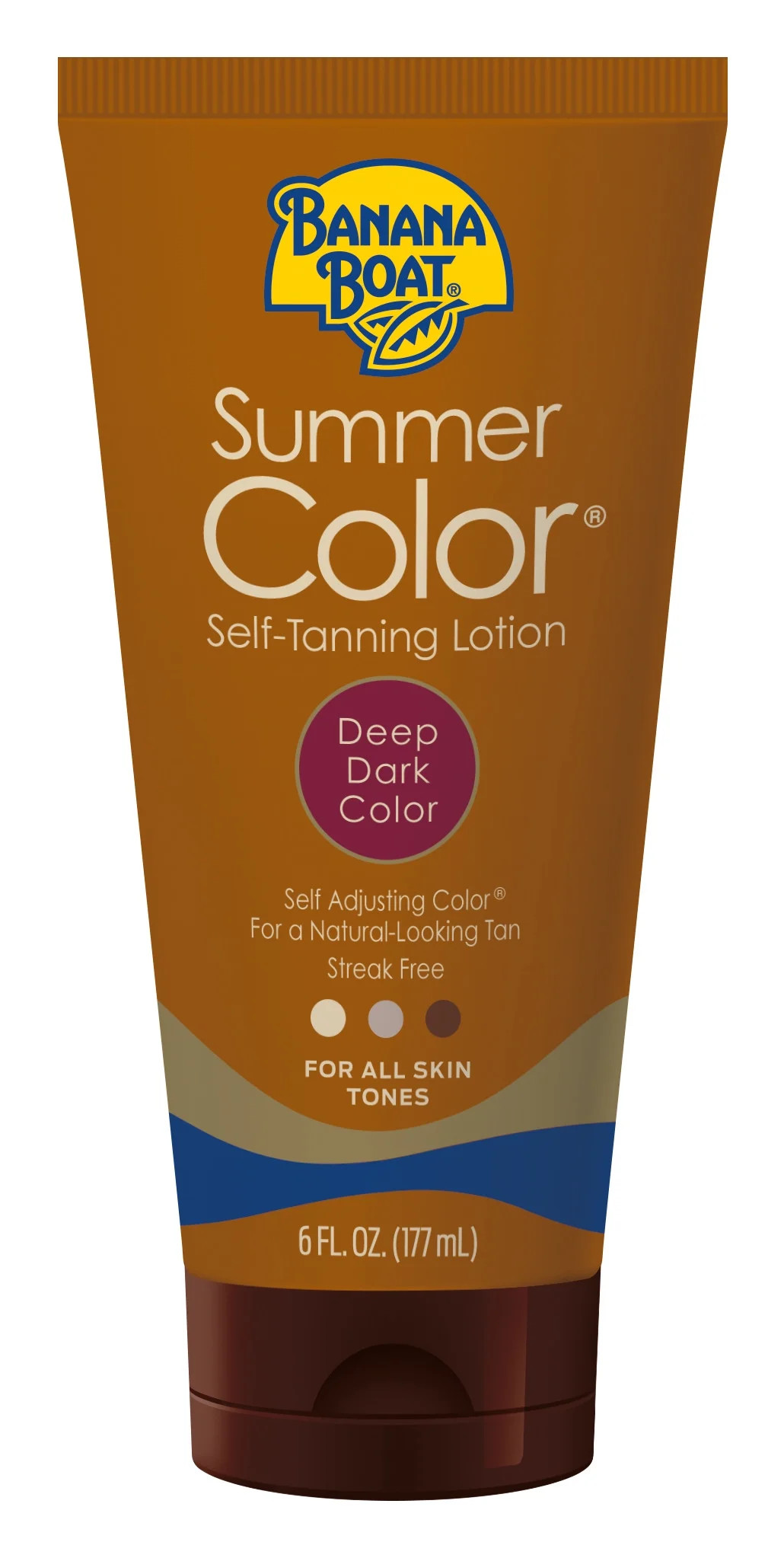 Banana Boat Summer Color Self Tanning Lotion, Dark Self Tanner Lotion, 6 fl oz | Walmart (US)