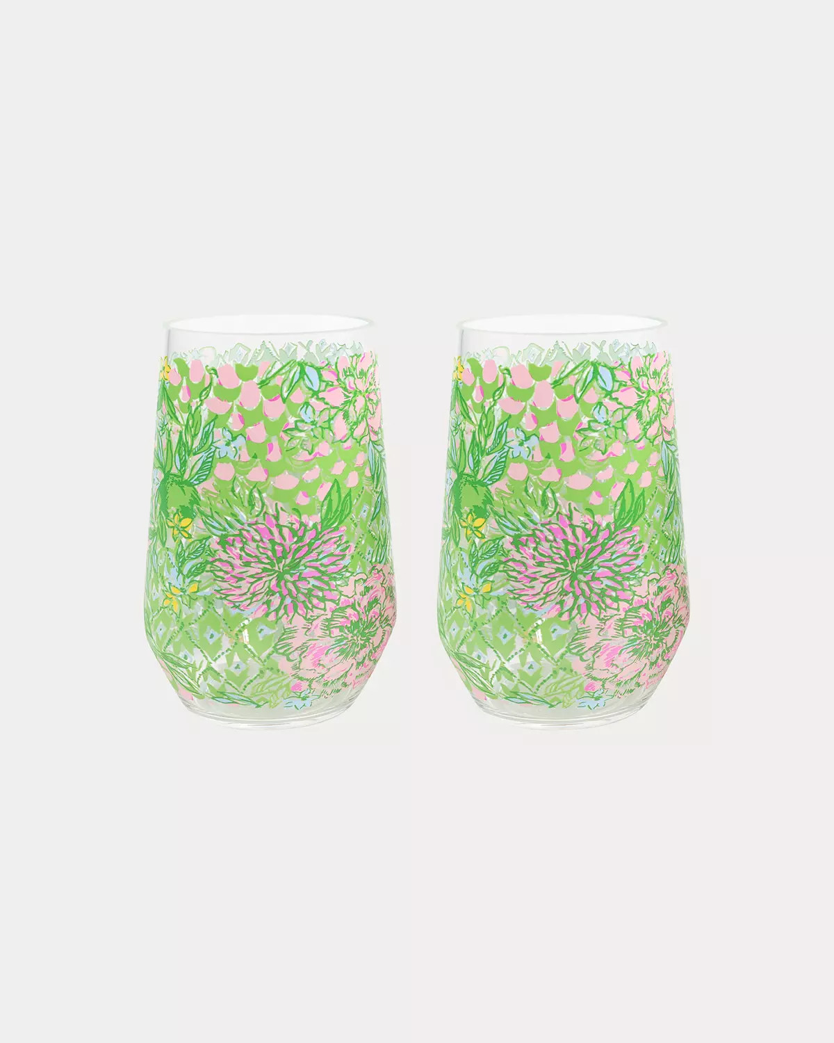 Acrylic Wine Glass Set | Lilly Pulitzer