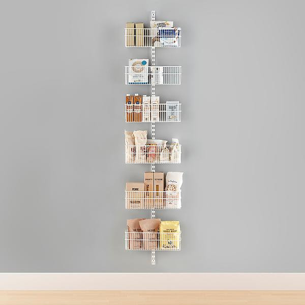 Elfa Utility Large Wall-Mounted Rack | The Container Store