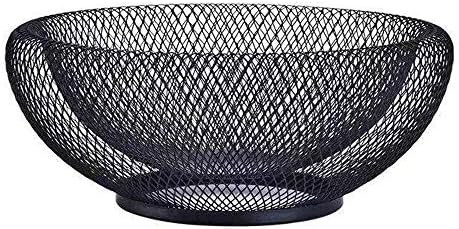 Mesh Fruit Bowl Decorative Fruit Basket Metal Candy Dish Holder Stand for Kitchen Counter Dining ... | Amazon (US)