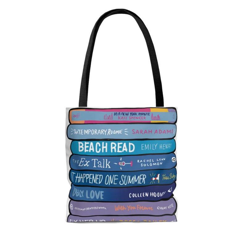 CUSTOM Tote Bag for Book Lovers Favorite Book Book Stack - Etsy | Etsy (US)