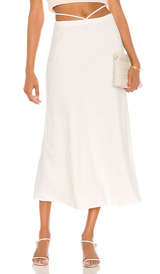 Shirley Skirt in Ivory | Revolve Clothing (Global)