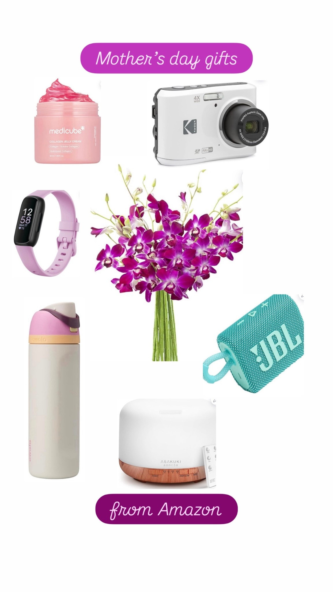 Mother’s day gift ideas. #owala #speaker #medicube #camera 

#LTKMothersDay #LTKHome #LTKOver40