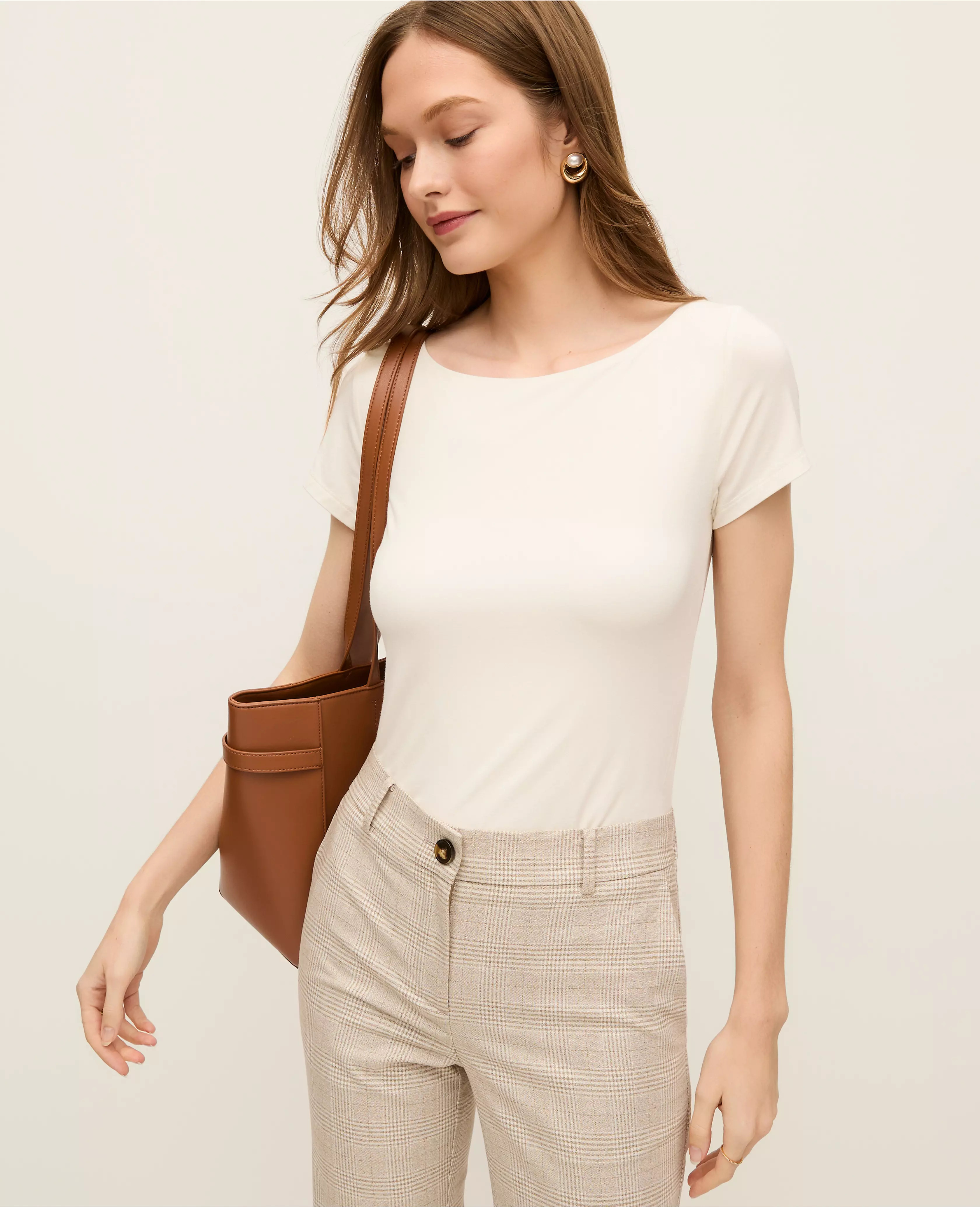 Boatneck Tee | Ann Taylor