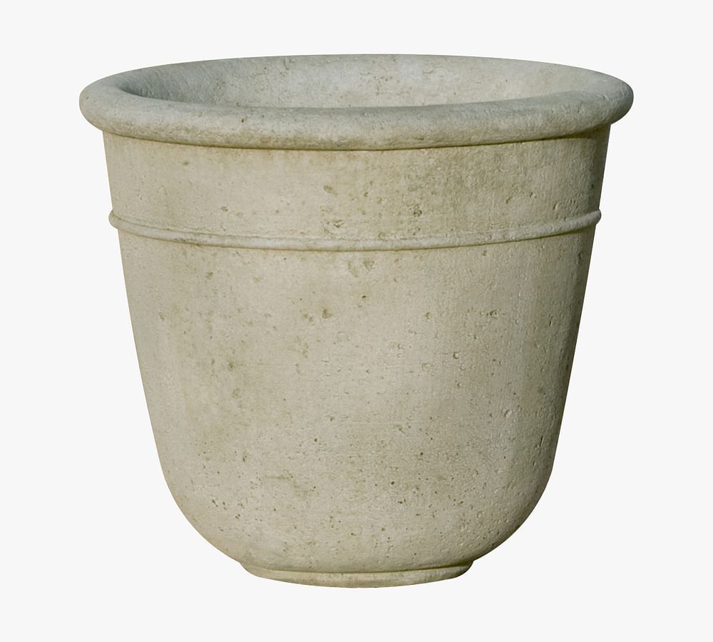 Lulia Cast Stone Planter | Pottery Barn (US)