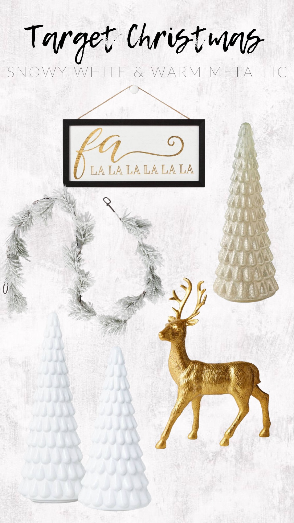 christmas decor, home decor, christmas decorations, decorations, fa la la, fa la la sign, garland, flocked garland, mercury glass tree, white mercury glass tree, glass tree, reindeer

#LTKSeasonal #LTKunder50 #LTKHoliday