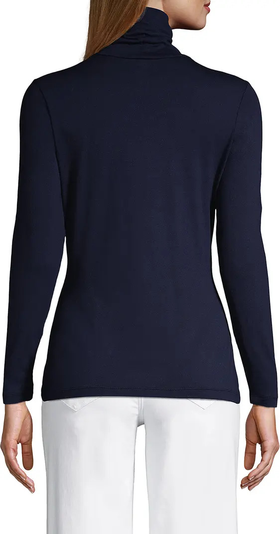 Lightweight Jersey Skimming Long Sleeve Turtleneck | Nordstrom