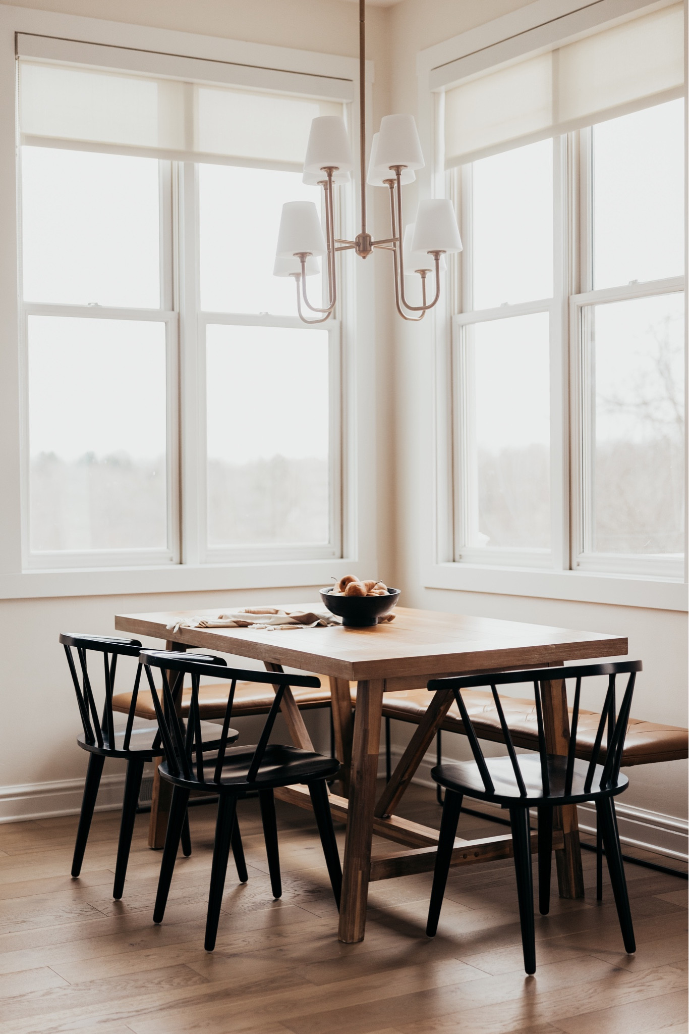 Dining Nook | Dining Table | Black Dining Chairs

#LTKfamily #LTKhome #LTKHoliday