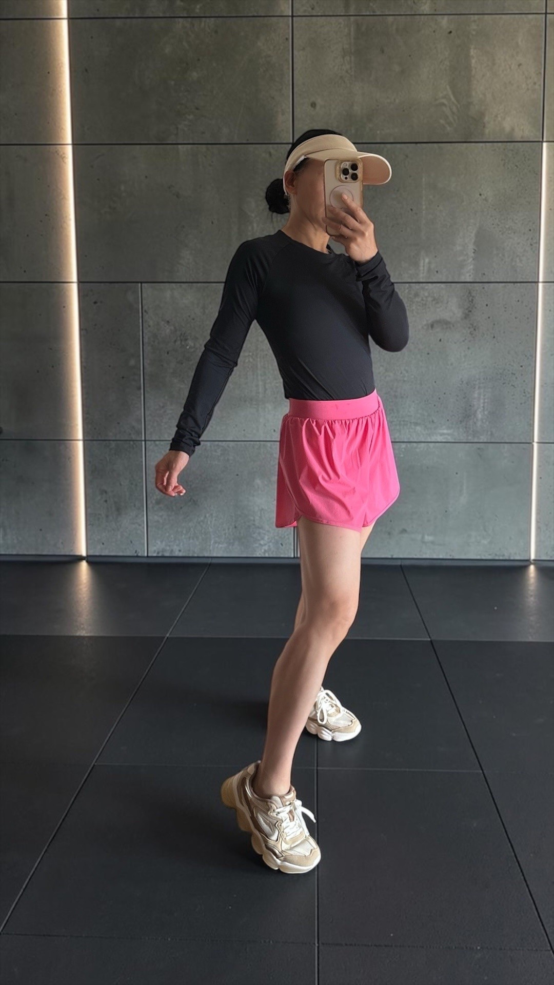 I think I needed some new workout outfits to match my new fitness habits. 😊 Pickleball and treadmill have become my current routine, so it was time for a little refresh.

These Dry-Fit Tech Stretch long-sleeve tees are perfect for outdoor pickleball and help protect my skin from the sun. I loved these shorts so much that I went back for more colors!

Everything is under $50. I'm wearing a size S in both the top and shorts.

The shoes are super comfortable for everyday walking and give me a little extra height. I wear a Nike 6.5 and chose a size 6 in these. I wouldn't wear them for running, but they're perfect for daily wear.

#LTKstorytime #LTKPetite #LTKActive