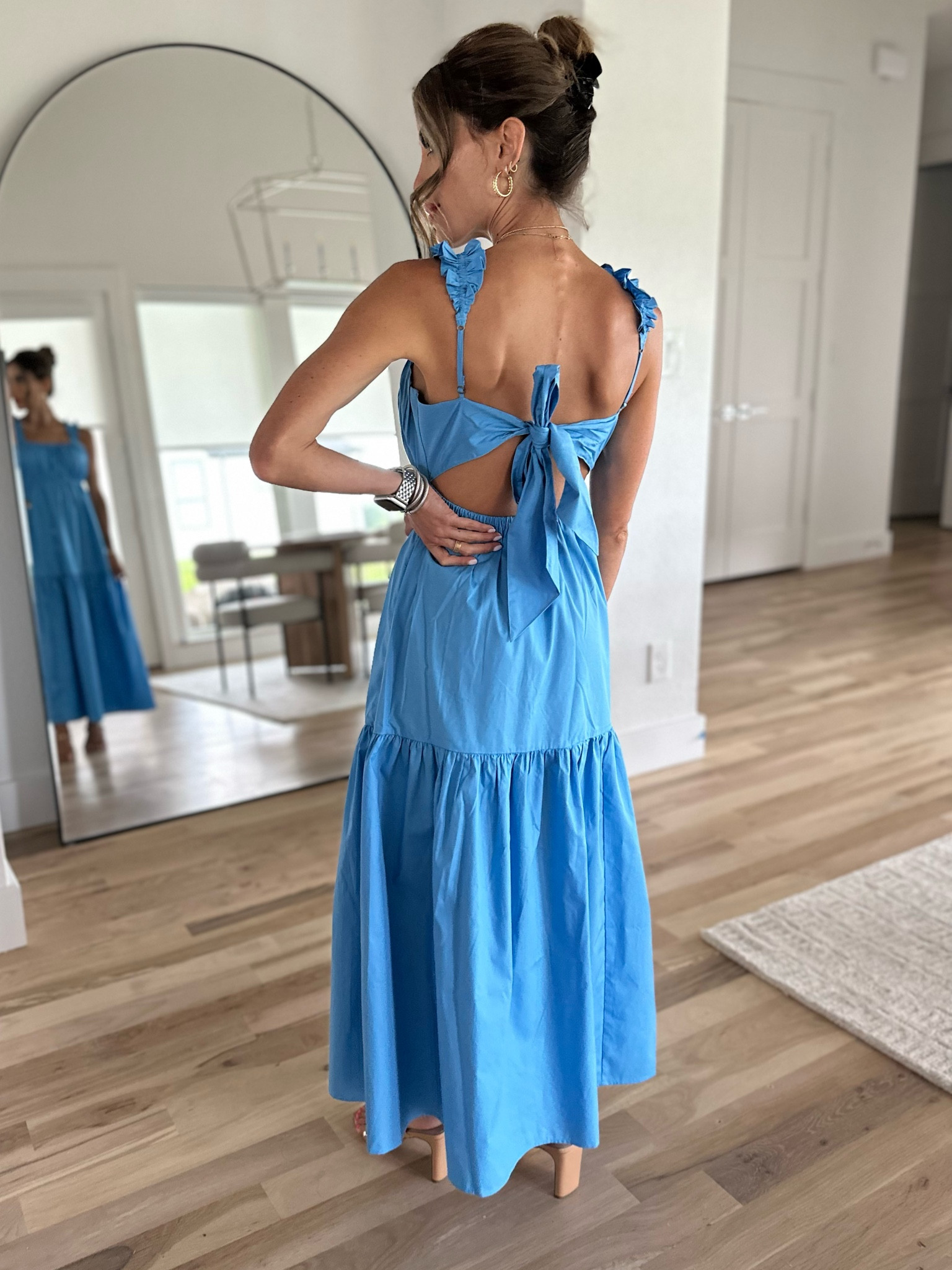 Blue maxi dress size xxs petite 

#LTKunder50 #LTKunder100