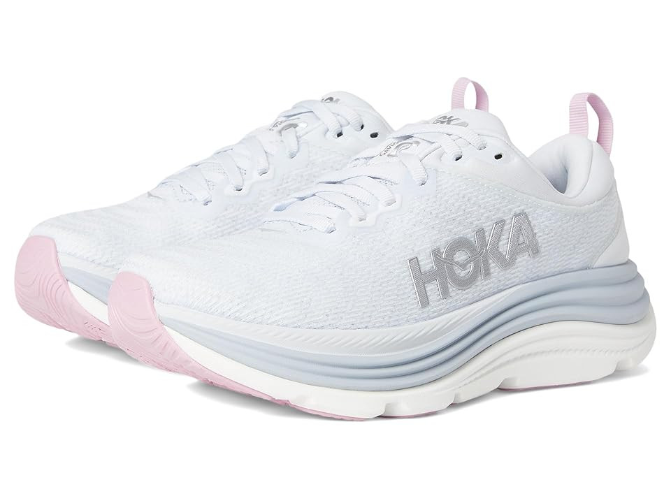 Hoka Gaviota 5 Women's Shoes Sea Ice/Pink Twilight : 9.5 B - Medium, Textile | Zappos
