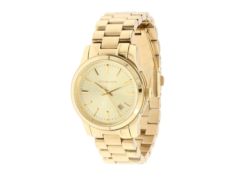 Michael Kors Collection MK5160 - Sport (Gold) Dress Watches | Zappos