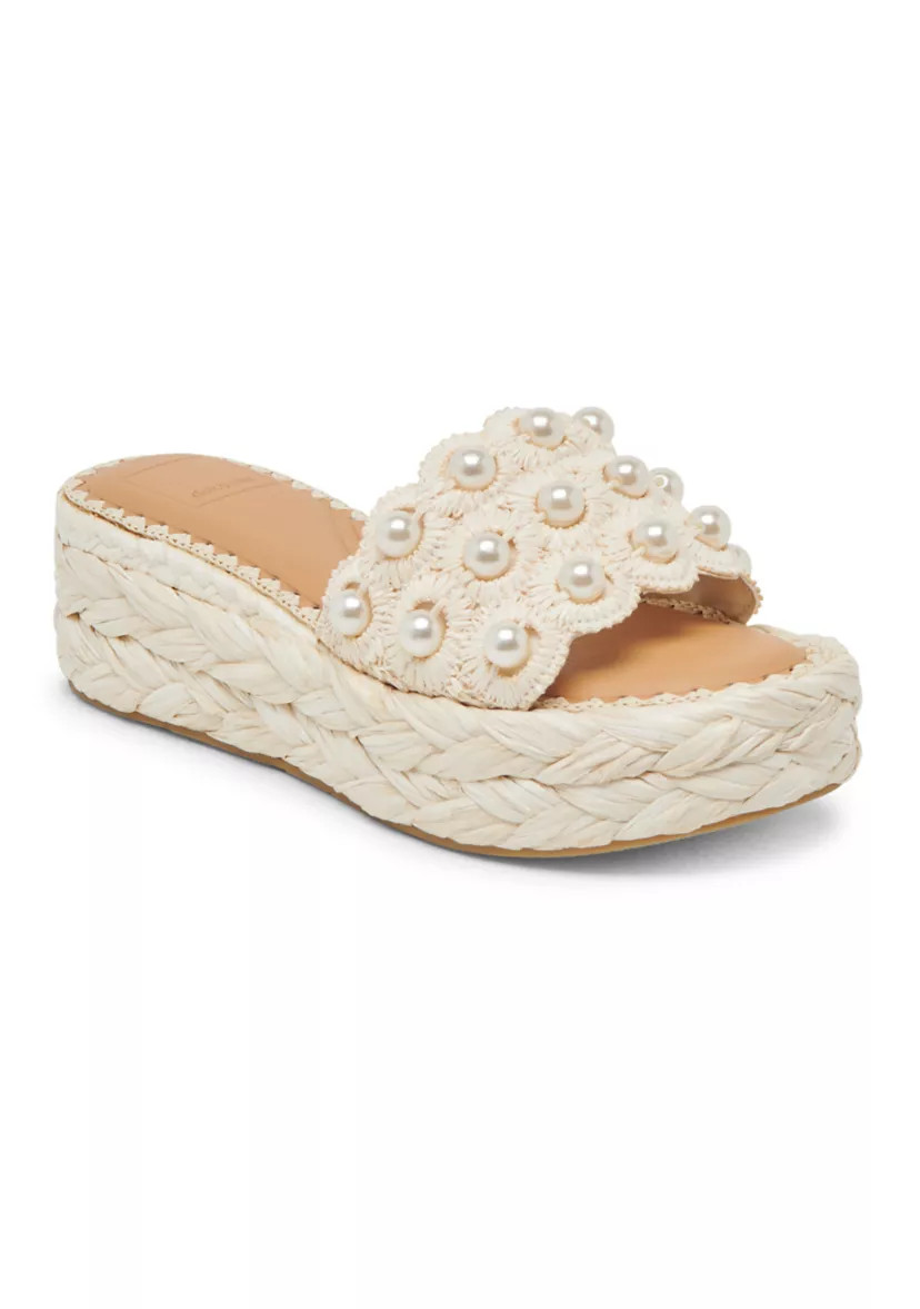 Caper Pearl Platform Sandals | Belk