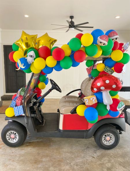 Mario Kart balloon supplies ⭐️💨

#LTKparties #LTKfamily #LTKHalloween