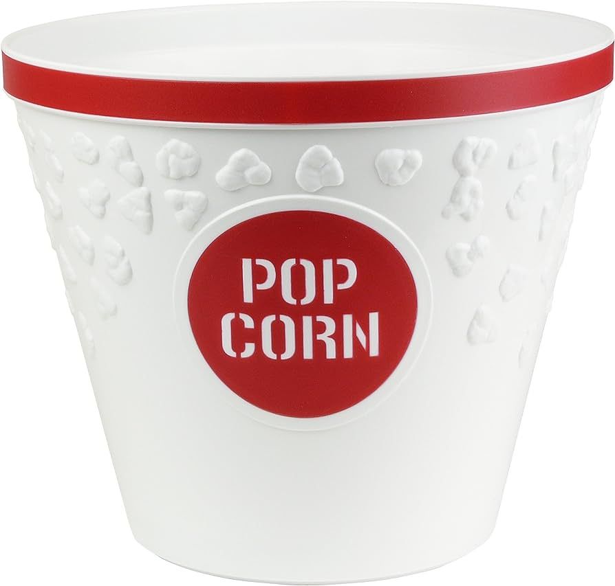 Hutzler Popcorn Bucket, Red Large | Amazon (US)