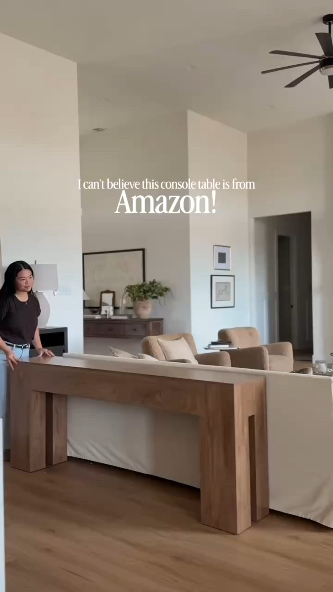 I can’t believe the price on this Amazon console table!!! 

amazon finds, amazon home finds, wood console table, console table styling, living room inspo, affordable home finds, budget friendly home finds 

#LTKHome