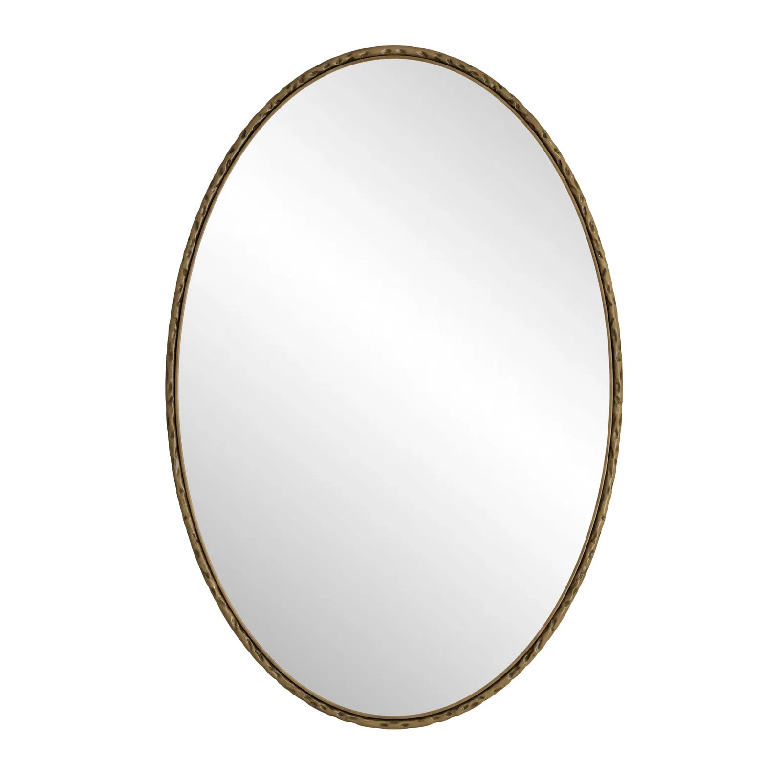 Iron Art Oval Retro Mirror With Elegant Frame, Suitable For Bathroom, Bedroom, And Living Room De... | Wayfair North America