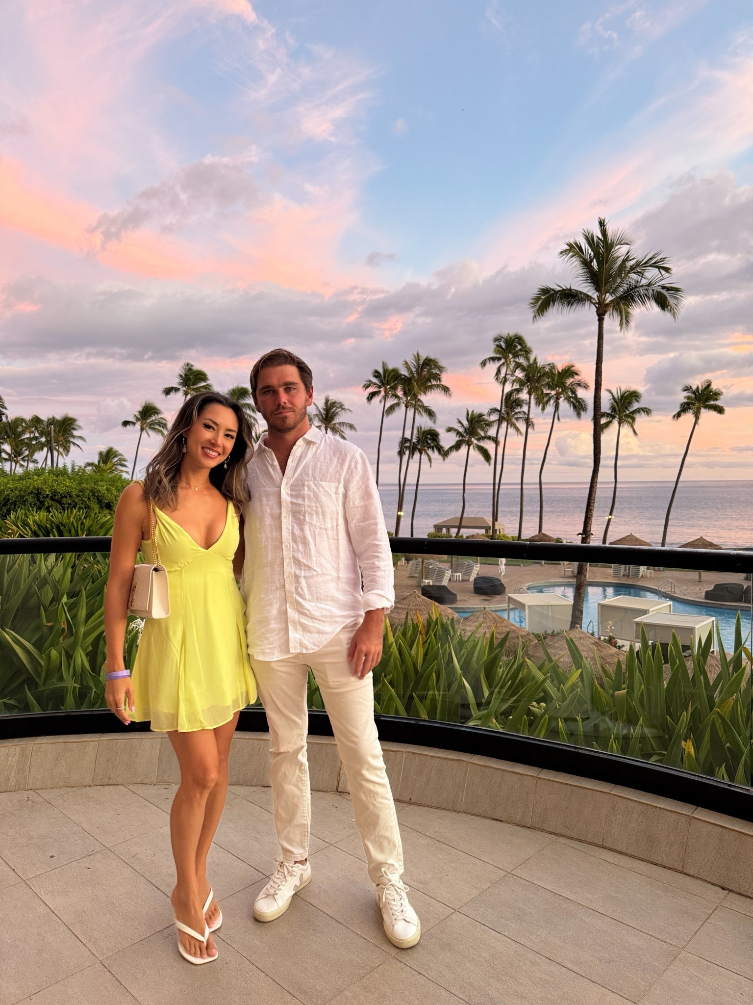 What a beautiful evening here in Kaanapali, Maui! This is what we wore to dinner! Wearing XS the  dress and cordon is wearing L in the shirt 

#LTKFindsUnder100 #LTKTravel #LTKStyleTip